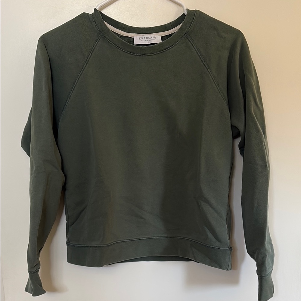 Everlane Forest Green Pullover